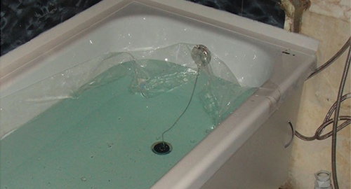 Установкой акрилового вкладыша | Красный Кут